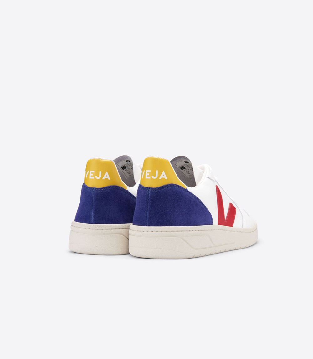 Veja Sneakers Dama - V-10 Piele - Albi - 3768541-SJ